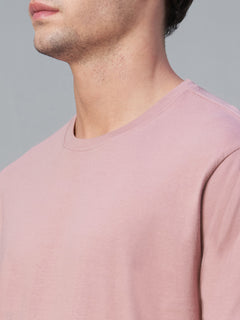 Men’s Cotton Regular Fit T-Shirt Pink