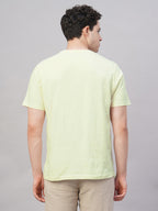 Men's Natural 100% Cotton Regular Fit Tshirt