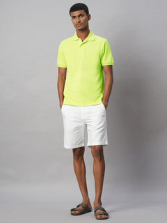Men’s Cotton Regular Fit Polo T-Shirt Green