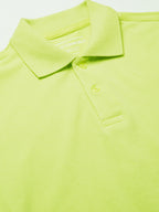 Men's 100% Cotton Regular Fit Polo T Shirt Green