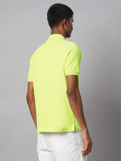 Men’s Cotton Regular Fit Polo T-Shirt Green