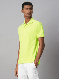 Men’s Cotton Regular Fit Polo T-Shirt Green