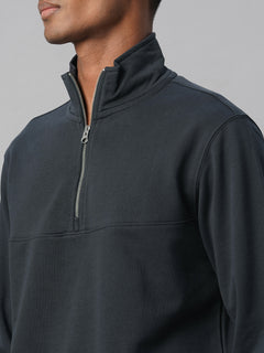Men’s Cotton Polyester Regular Fit T-Shirt Navy