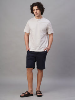 Men’s Cotton Regular Fit T-Shirt Chalk