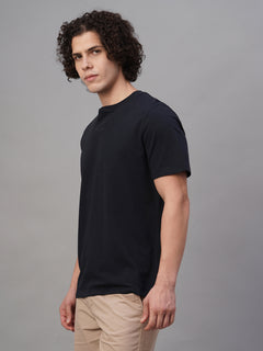 Men’s Cotton Regular Fit T-Shirt Navy
