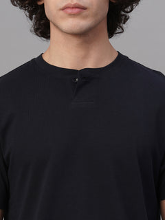 Men’s Cotton Regular Fit T-Shirt Navy