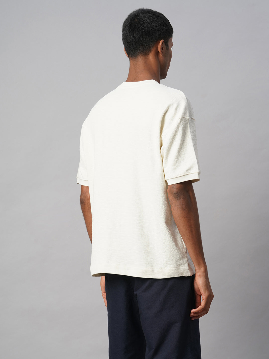 Men's Natural 100% Cotton Regular Fit Tshirt