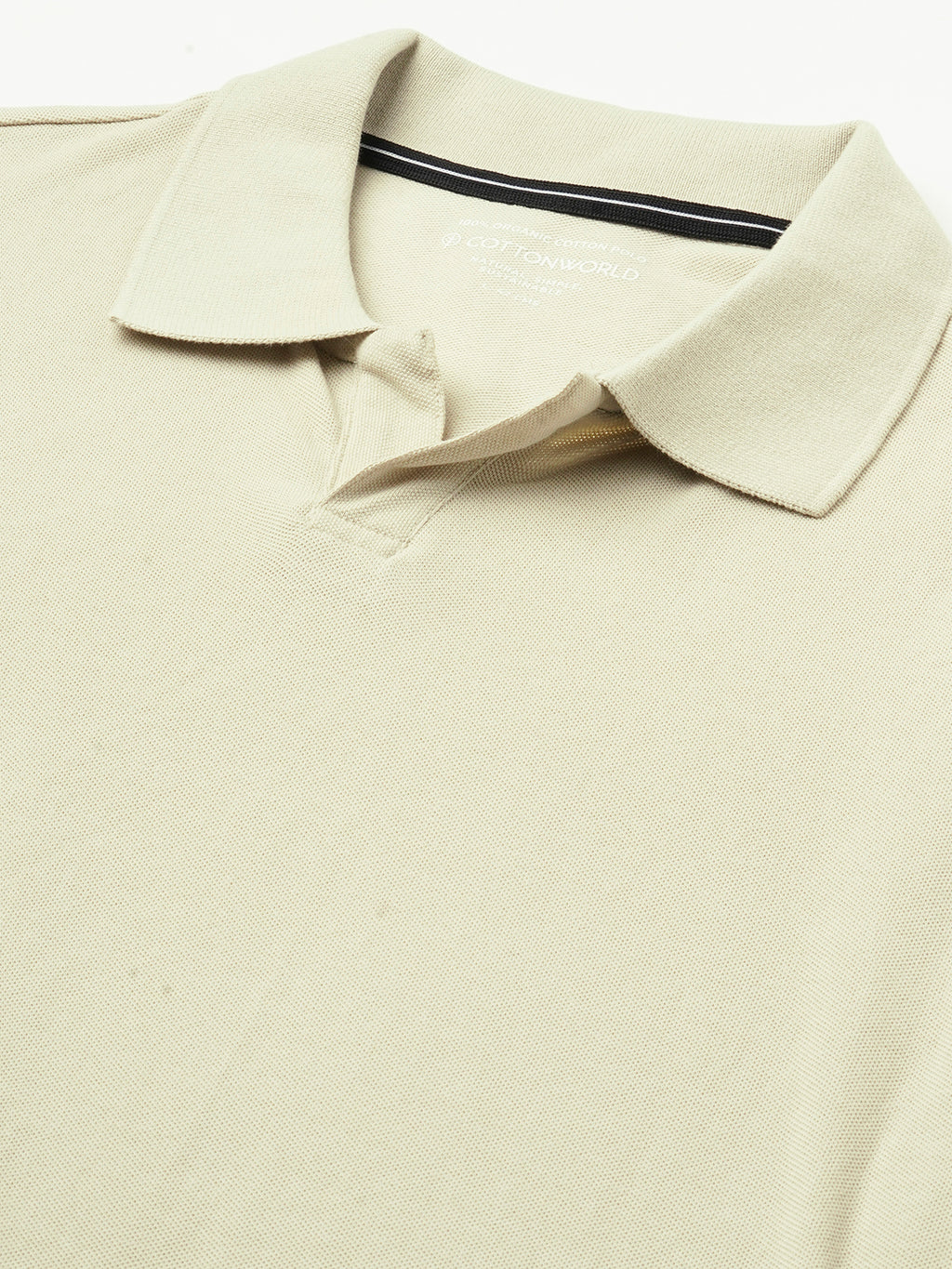 Men's Grey 100% Cotton Regular Fit Tshirt