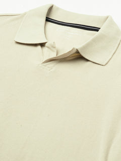 Men’s Cotton Regular Fit Polo T-Shirt Pale Grey