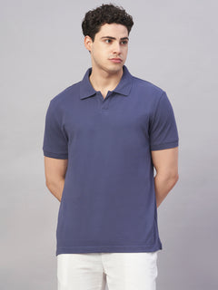 Men’s Cotton Regular Fit T-Shirt Marine