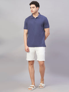 Men’s Cotton Regular Fit T-Shirt Marine