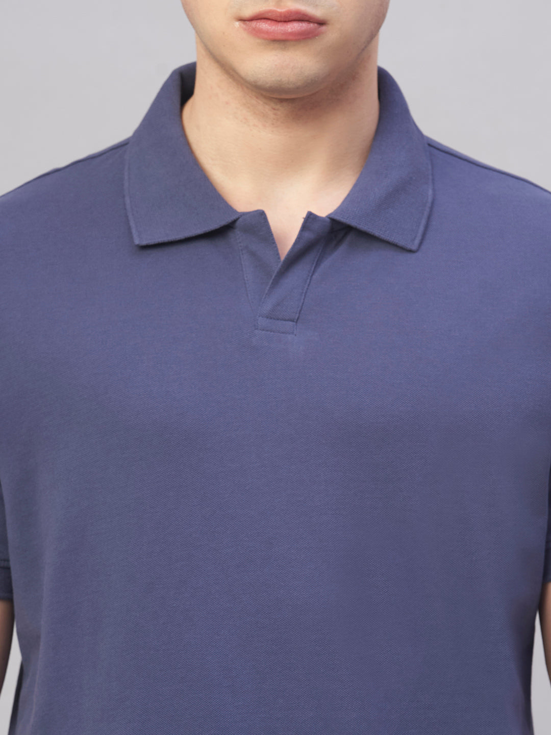 Men's Marine 100% Cotton Regular Fit Tshirt