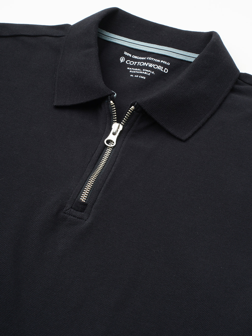 Men's Navy 100% Cotton Regular Fit Tshirt