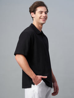 Men's 100% Cotton Relax Fit Tshirt Black