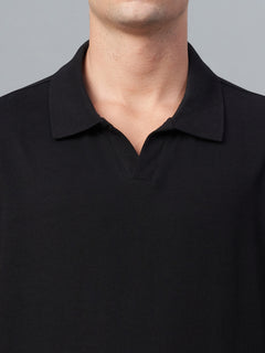 Men's 100% Cotton Relax Fit Tshirt Black