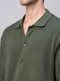 Men’s Cotton Regular Fit T-Shirt Green