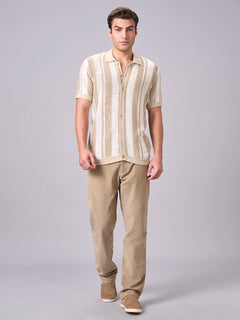 Men’s Cotton Regular Fit T-Shirt Light Grey