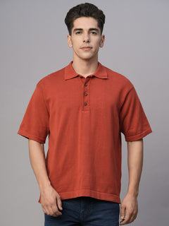 Men’s Cotton Regular Fit T-Shirt Red
