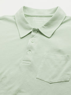 Men’s Cotton Regular Fit Chest Pocket Polo T-Shirt Green
