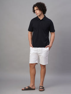 Men’s Cotton Regular Fit Polo Pocket T-Shirt Navy