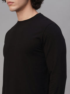 Men’s Cotton Bamboo Elastane Slim Fit T-Shirt Black