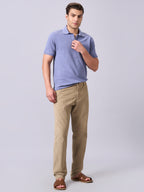 Men's 100% Organic Cotton Regular Fit Tshirt Lavender