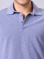 Men's 100% Organic Cotton Regular Fit Tshirt Lavender