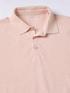 Men's 100% Organic Cotton Regular Fit Tshirt Peach
