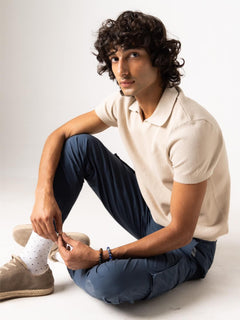 Men’s Cotton Regular Fit T-Shirt Beige